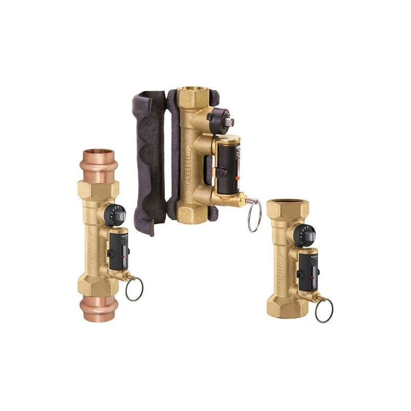 Caleffi vanne d'equilibrage + débitmètre 1 1/4" 20-70L