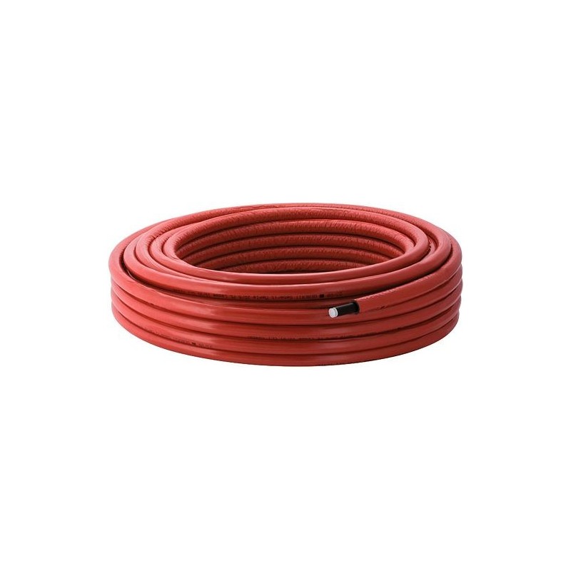 Geberit tube ISO6(6mm) 16mm rouge rouleau 50m Mepla