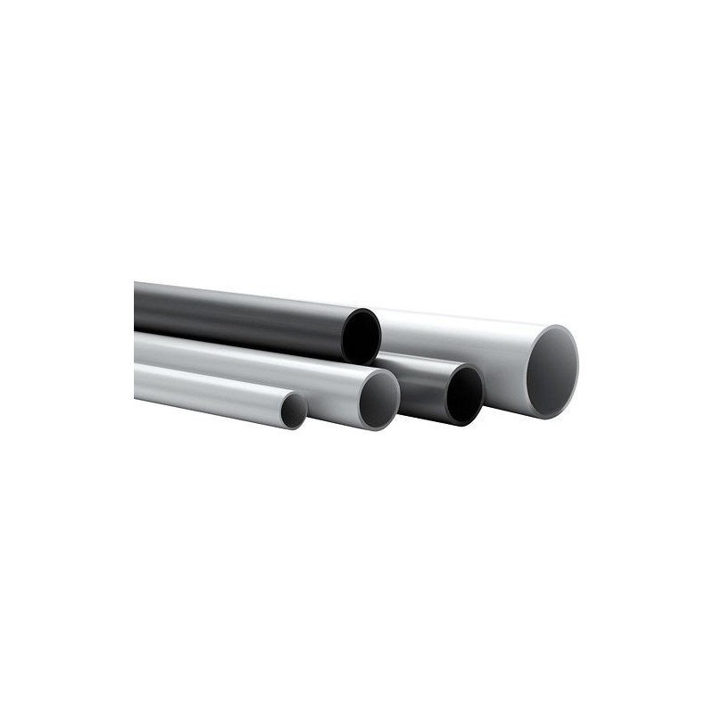 Tube PVC diamètre 16 gris longueur 3m