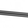Tube rallonge universel siphon horizontal noir 50cm sans collerette