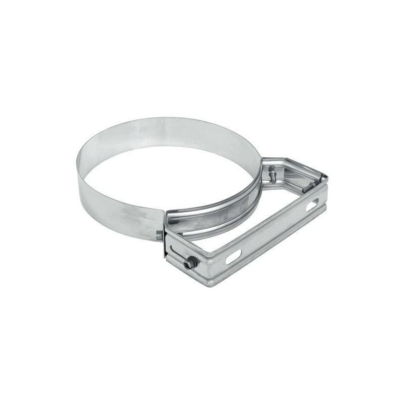 Uniflow collier 80/125mm inox/pp