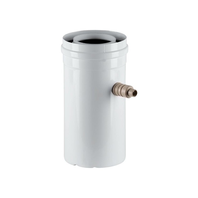 Uniflow condensation rallonge concentrique 80/125mm alu/pp