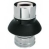 Uniflow élément amene d'air 80/125mm inox/pp