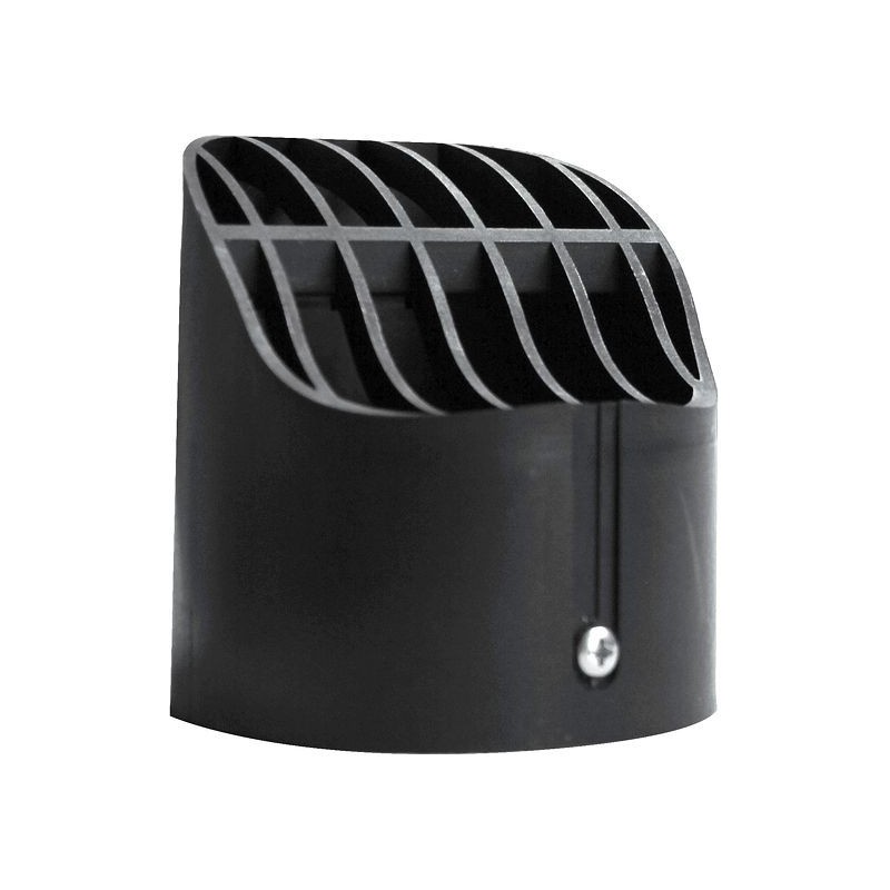 Uniflow grille noir 80mm