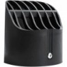 Uniflow grille noir 80mm