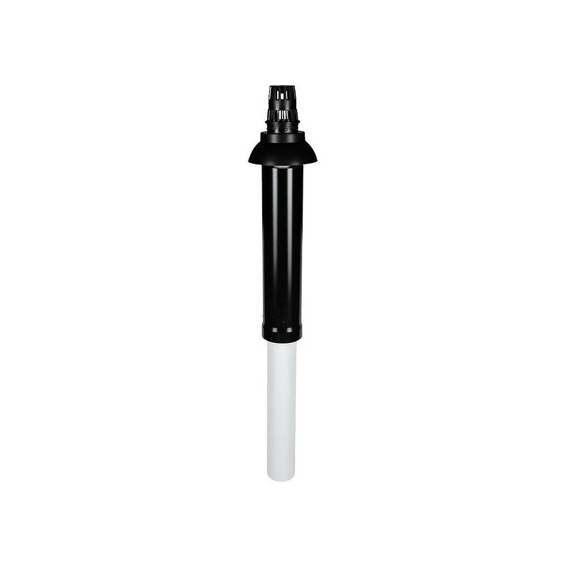 Uniflow passage concentrique de toit 60/100mm alu/pp