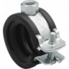 Collier + isog. pour tube met. 83-91 M8 3"